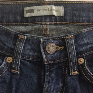 Levi's 524 Too Superlow bootcut jeans